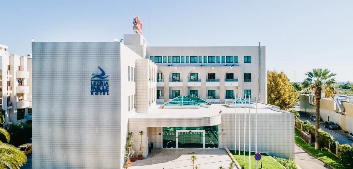 Fachada do Hotel Lezíria Park, em Vila Franca de Xira